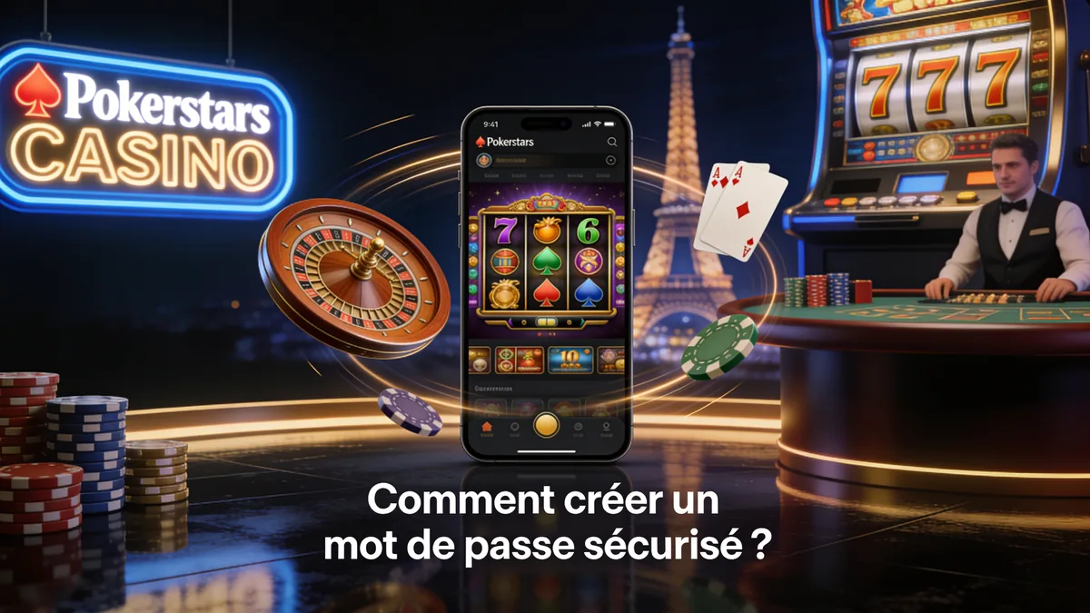 Comment créer un mot de passe sécurisé ? — pokerstars en France